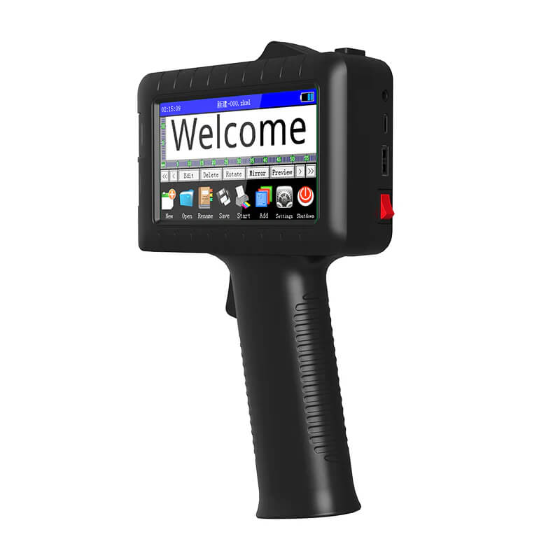 POPFE Handheld Inkjet Production Printer 600DPI