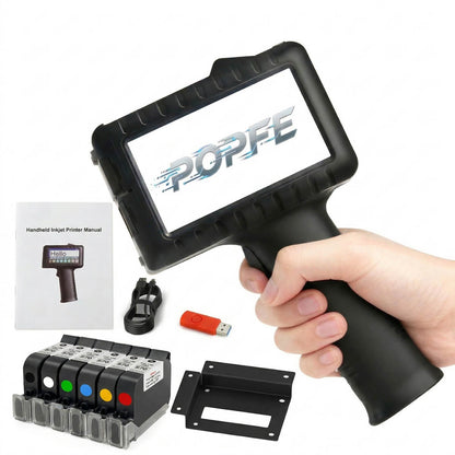 POPFE Handheld Inkjet Production Printer 600DPI