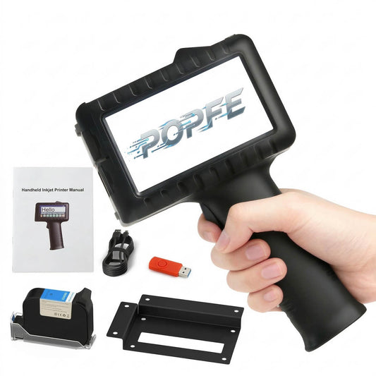 POPFE Handheld Inkjet Production Printer 600DPI